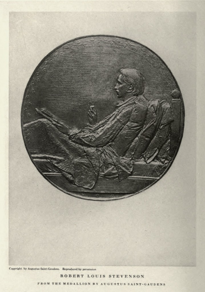 Robert Louis Stevenson Medallion Image