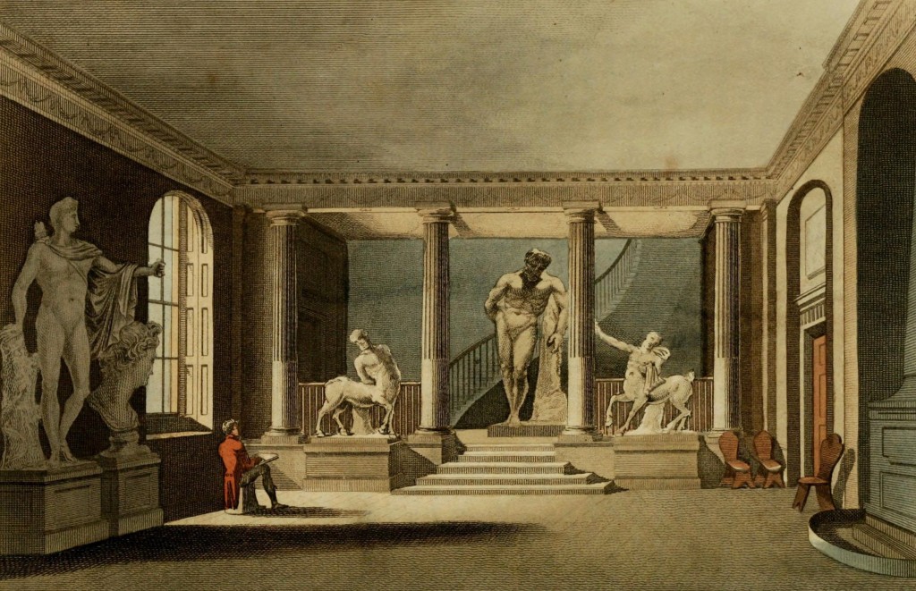 Royal Academy - Somerset House - Strand circa 1810