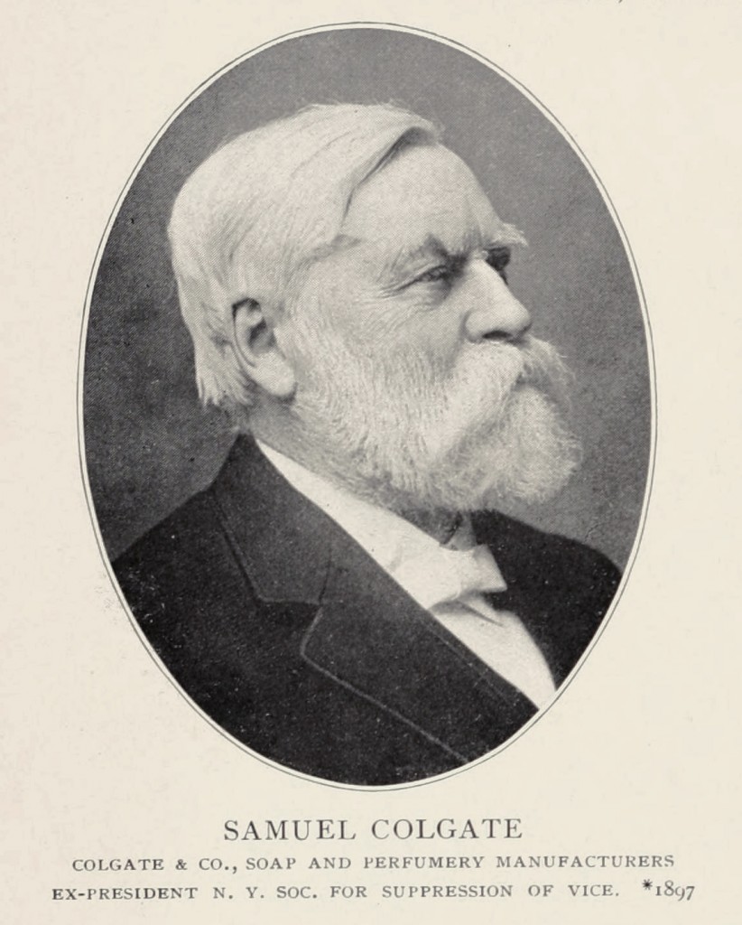 Portrait Samuel Colgate - Colgate Company