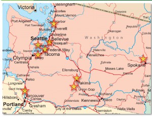 Savor Washington Map - WA State Department of Agriculture