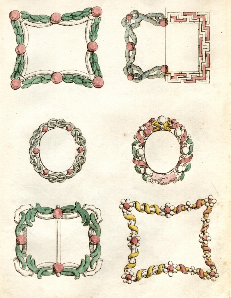 Shoe Buckle Design circa 1762
