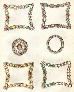 Shoe Buckle Design circa 1762