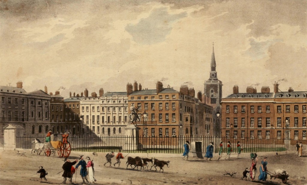 St. James Square, London circa 1812