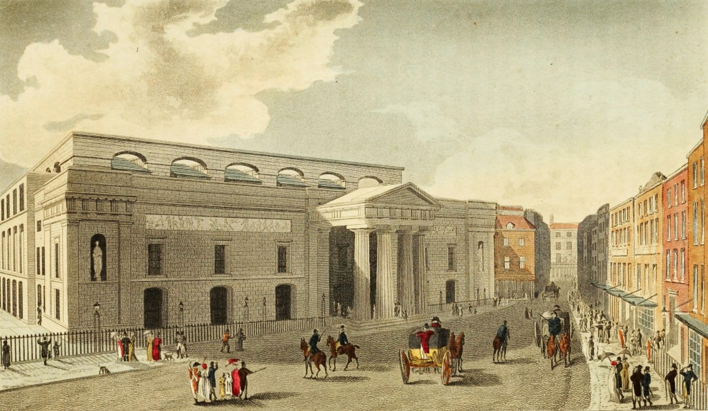 Theater Rroyal - Covent Garden, London circa 1810