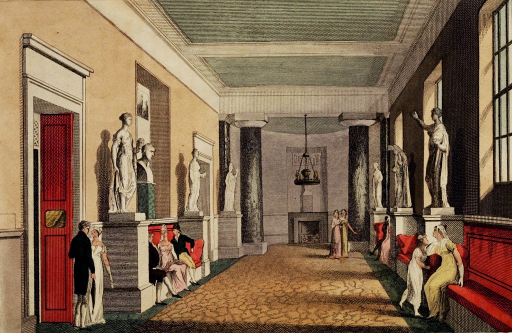 Interior - Theater Rroyal - Covent Garden, London circa 1810