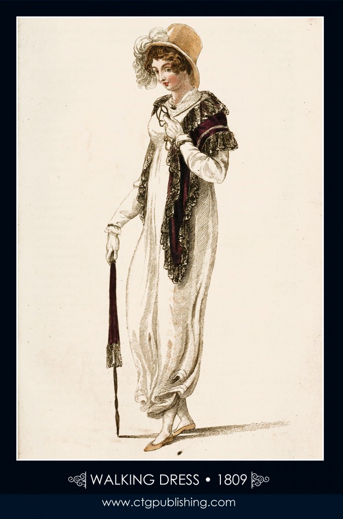 Walking Dress circa 1809 - London Fashion Designs