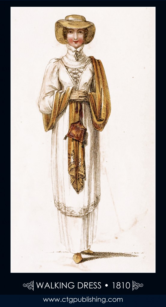 Walking Dress circa 1810 - London Fashion Designs