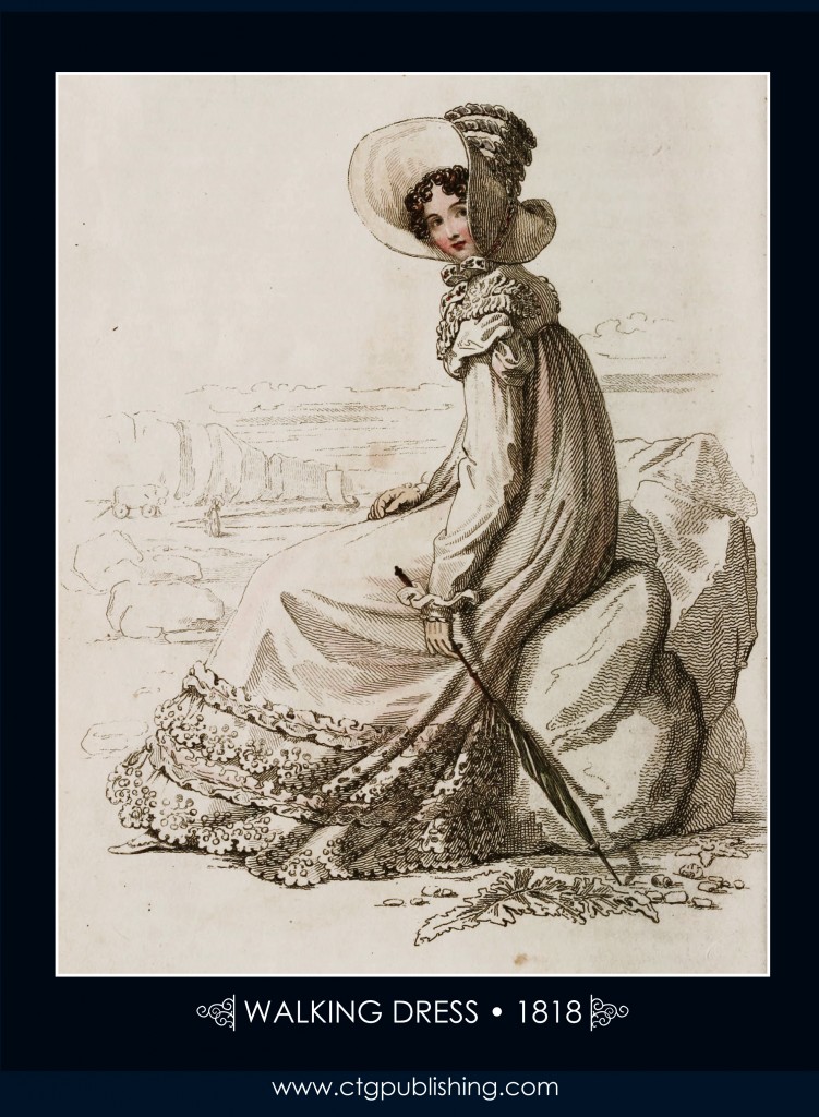 Walking Dress circa 1818 - London Fashion Designs