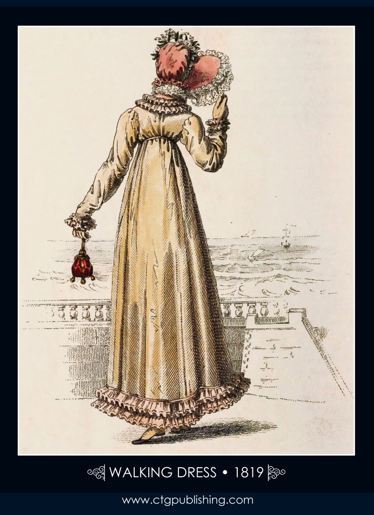 Walking Dress circa 1819 - London Fashion Designs