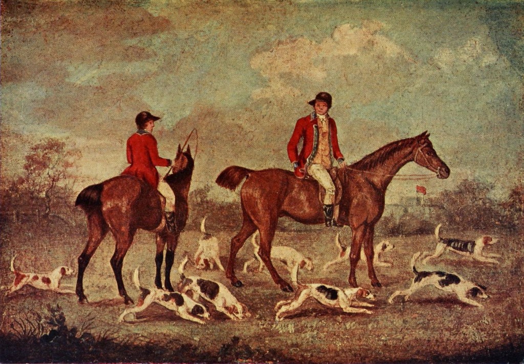 Hunting Scene After Ben Marshall