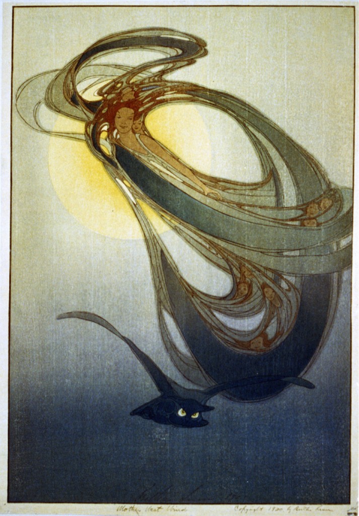 Mother West Wind by Bertha Lum circa 1920