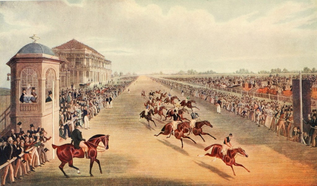 Race For The Great St Leger Stakes 1836 Anticipation Who Is The Winner By John Harris After James Pollard