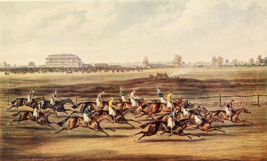 Race For The Great St Leger Stakes 1836 Approbation Off In Good Style By John Harris After James Pollard