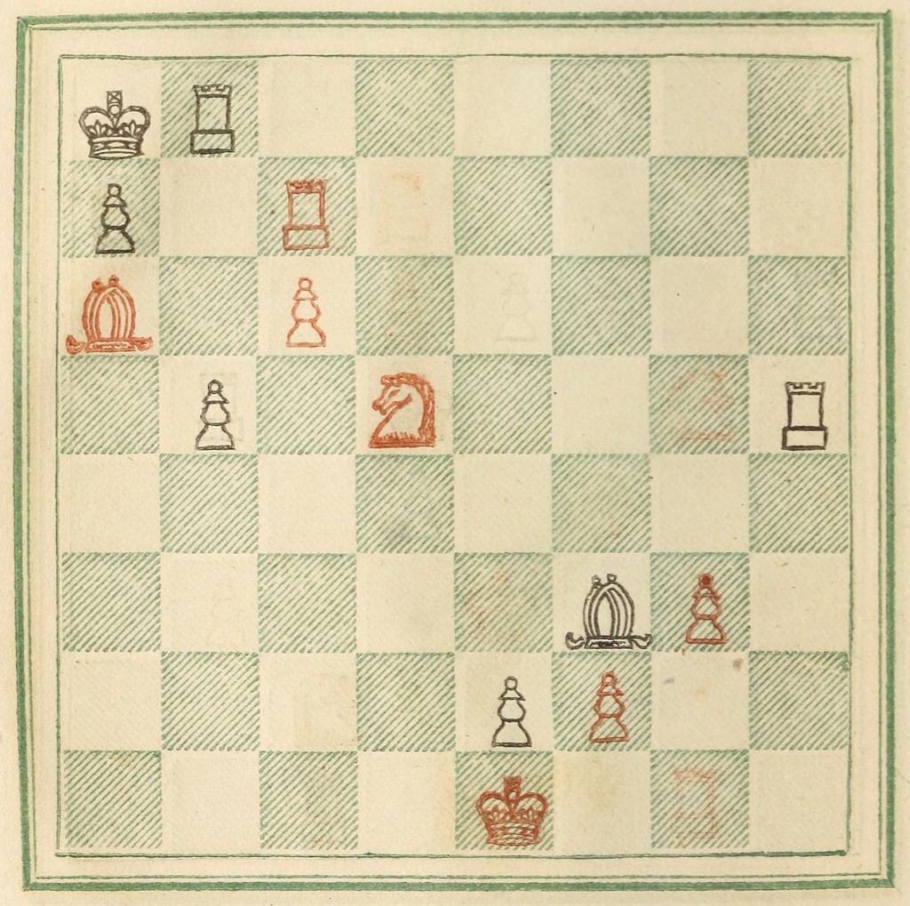 Chess Game - Red to Win in Three Moves - Board No. 2