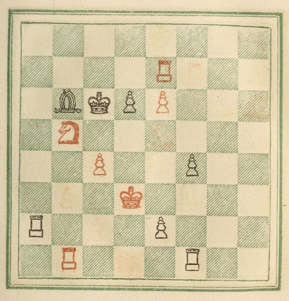 Chess Game - Red to Win in Three Moves - Board No. 3