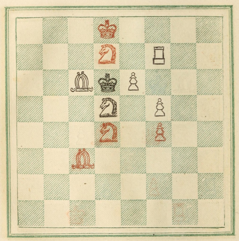 Chess Game - Red to Win in Three Moves - Board No. 4