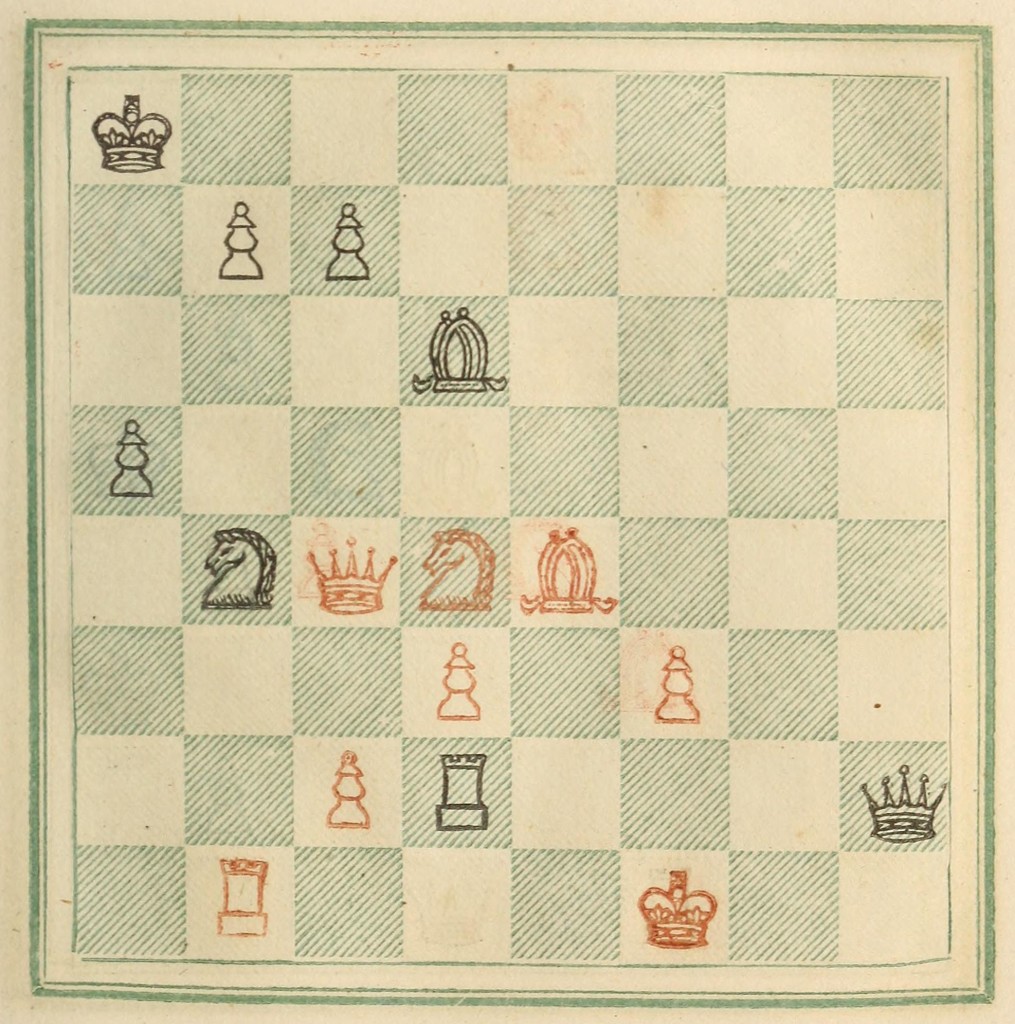 Chess Game - Red to Win in Three Moves - Board No. 5