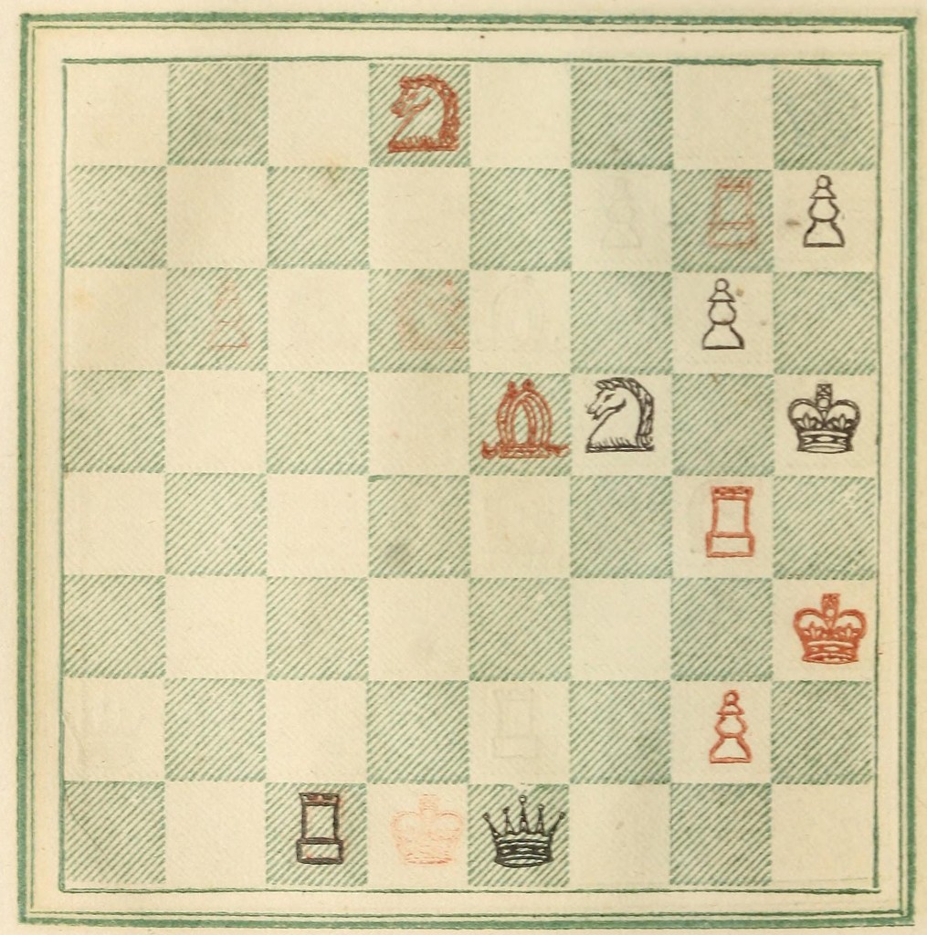 Chess Game - Red to Win in Three Moves - Board No. 6