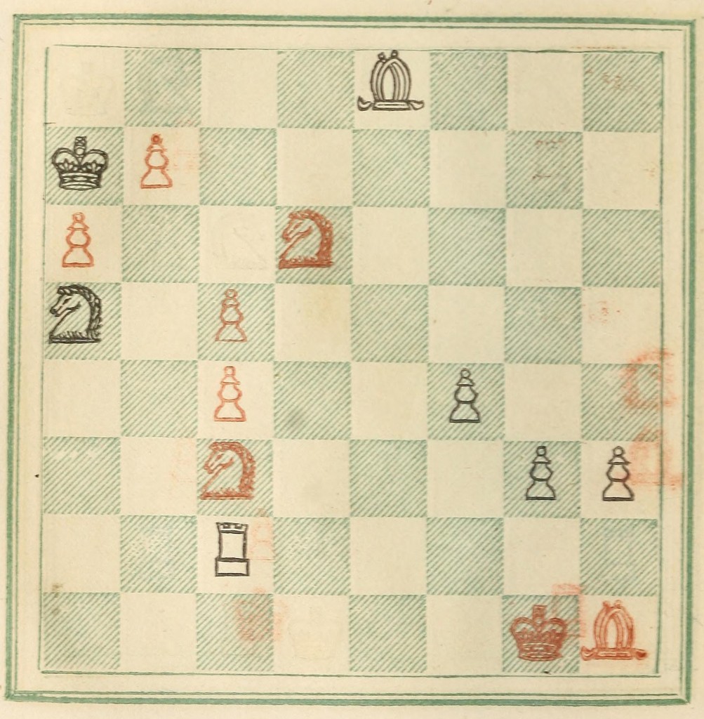 Chess Game - Red to Win in Three Moves - Board No. 8
