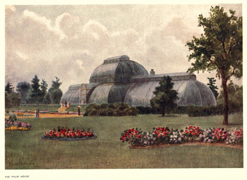 Palm House at the Royal Botanic Gardens, Kew Circa 1908 By T Mower Martin