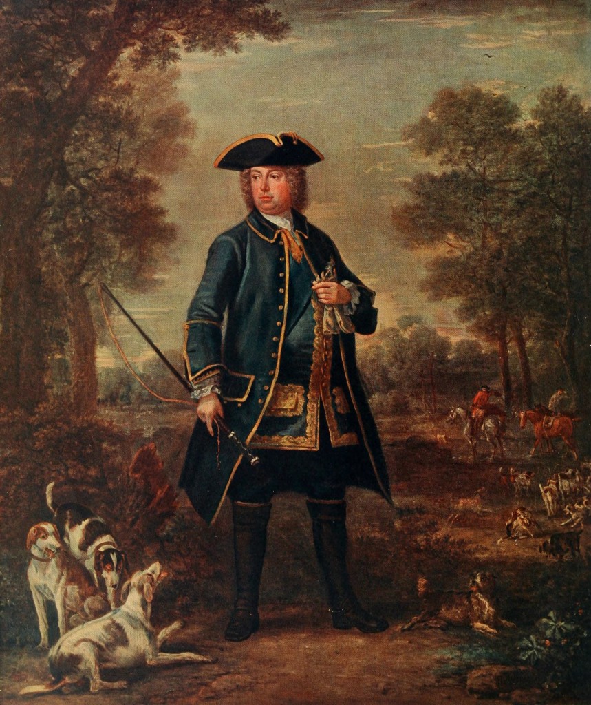 Sir Robert Walpole And Dogs By John Wootton