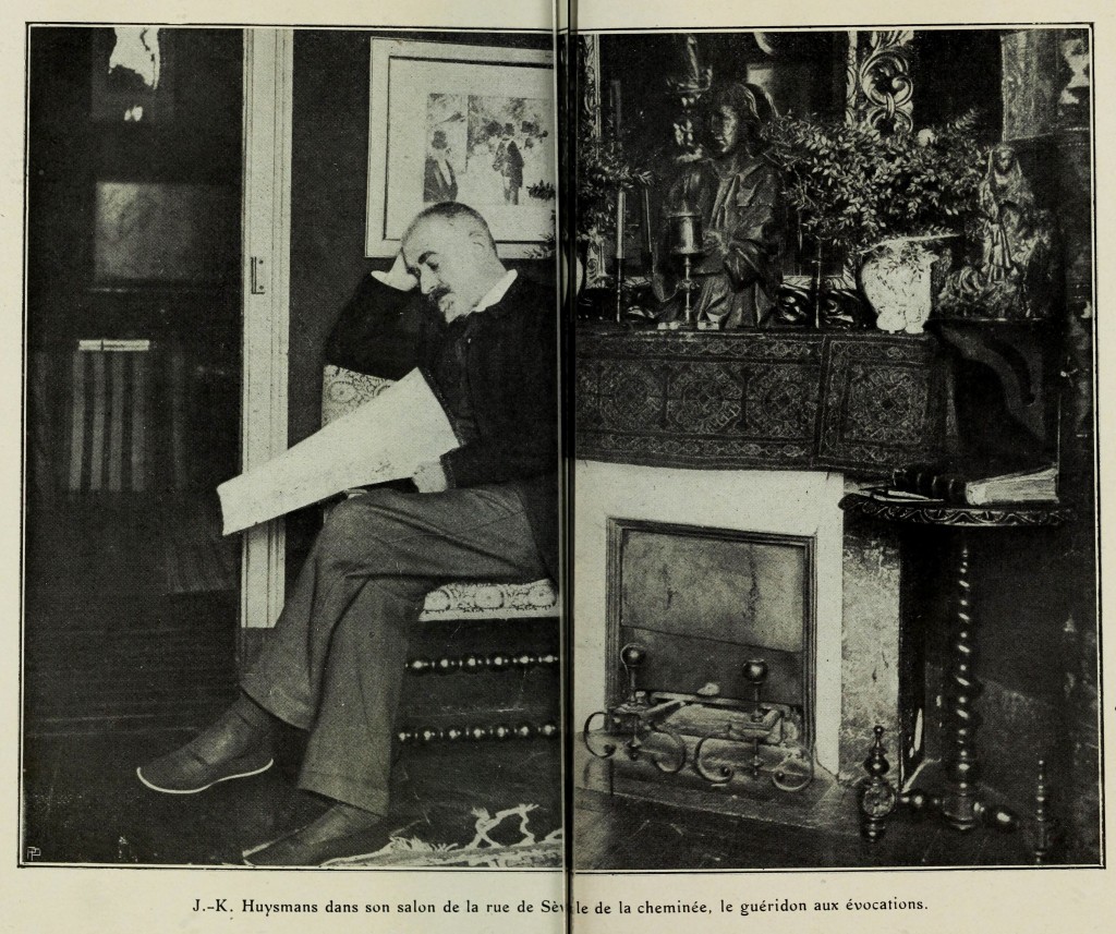 Portrait of Huysmans in His Home