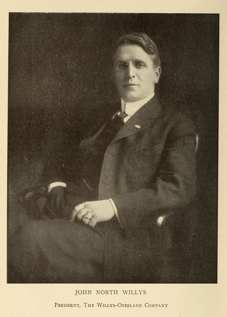 Portrait of John North Willys, President of Willys-Overland circa 1912