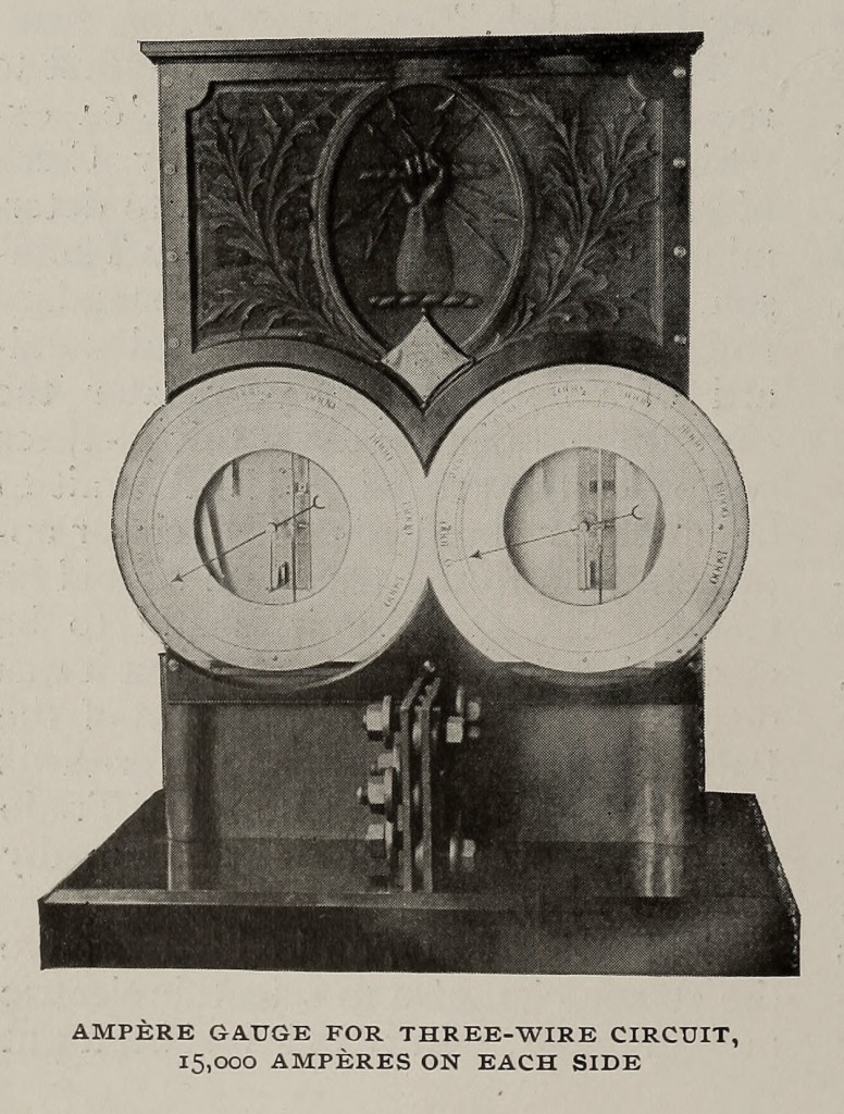 Ampere Gauge - Lord Kelvin - from Cassier's 1899