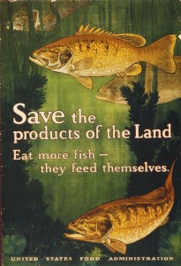 Eat More Fish -- USFA Poster circa 1917