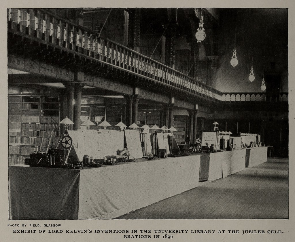 Lord Kelvin's Inventions Jubilee Celebration at the University of Glasgow from Cassier's 1899