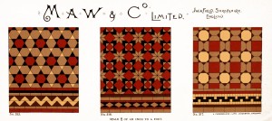 Maw and Co. Tile Design No 1 circa 1890-1900