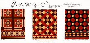 Maw and Co. Tile Design No 3 circa 1890-1900