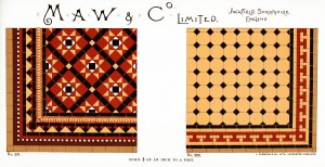 Maw and Co. Tile Design No 5 circa 1890-1900
