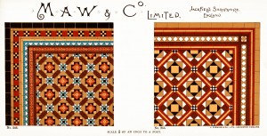 Maw and Co. Tile Design No 6 circa 1890-1900