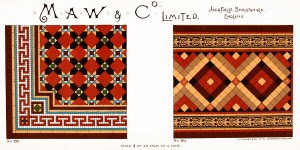 Maw and Co. Tile Design No 9 circa 1890-1900