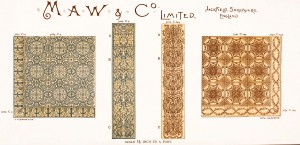 Maw and Co. Tile Design No 18 circa 1890-1900