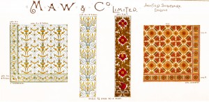 Maw and Co. Tile Design No 19 circa 1890-1900