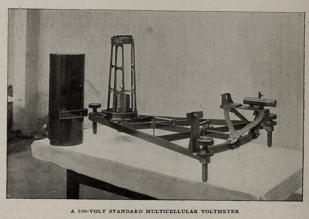 Multicellular Voltmeter from Cassier's 1899