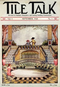 Tile Talk Magazine Cover 1928