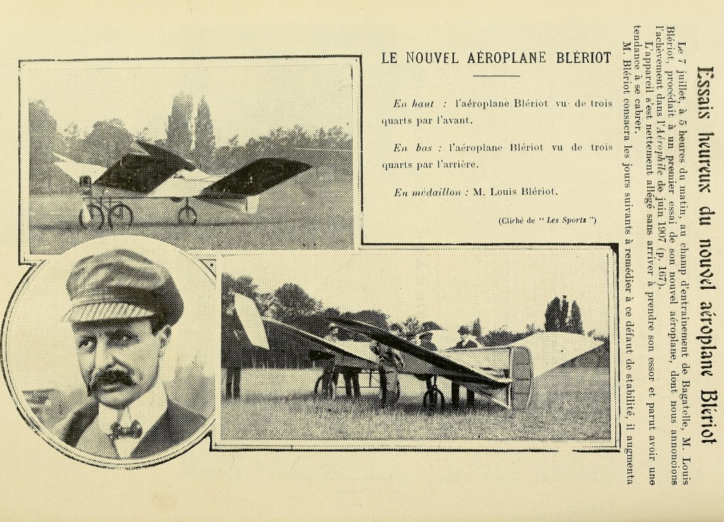 Bleriot Airplanes VII As Published In L'Aerophile Revue Technique 1907