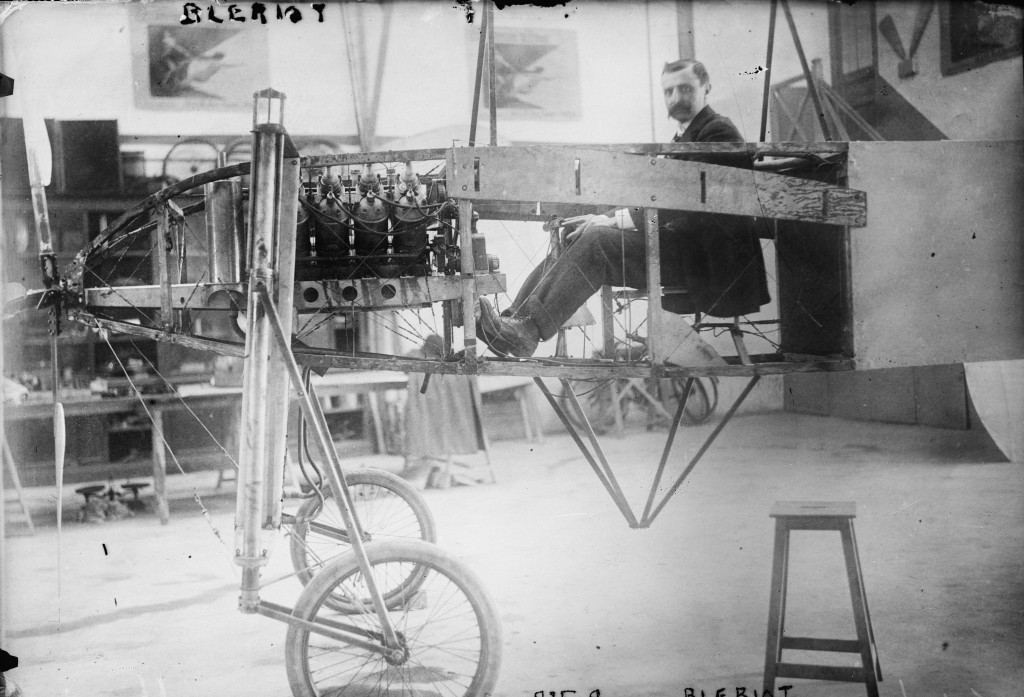 Louis Bleriot In His Workshop On Jul 14 1909 From Bain News Service