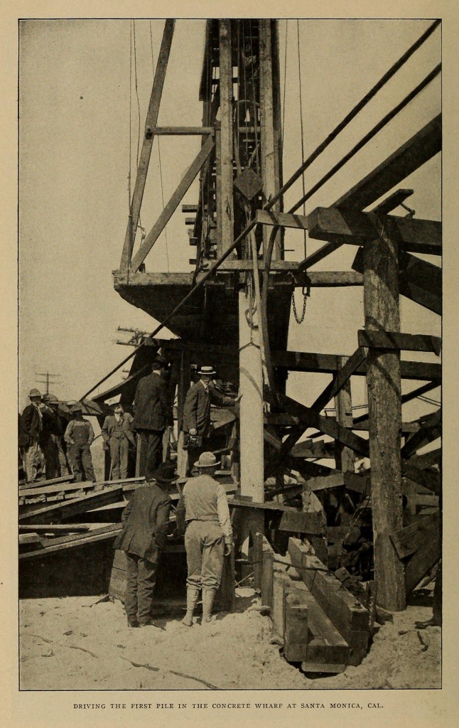 Santa Monica Pier Construction From Cassier's Magazine November 1909 