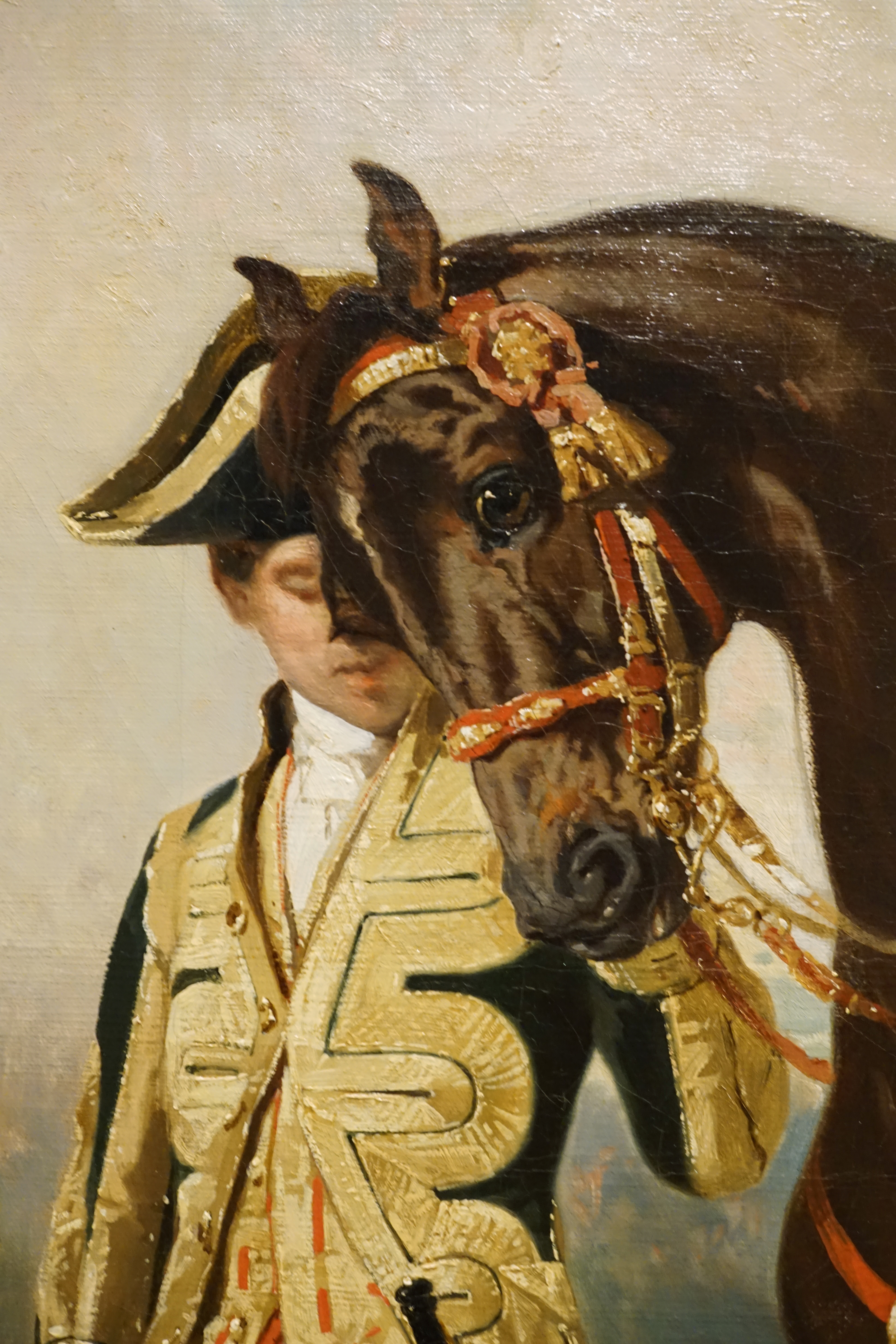Pierre Alfred de Dreux Oil Painting The Emperor's Horse 1853 Image 7