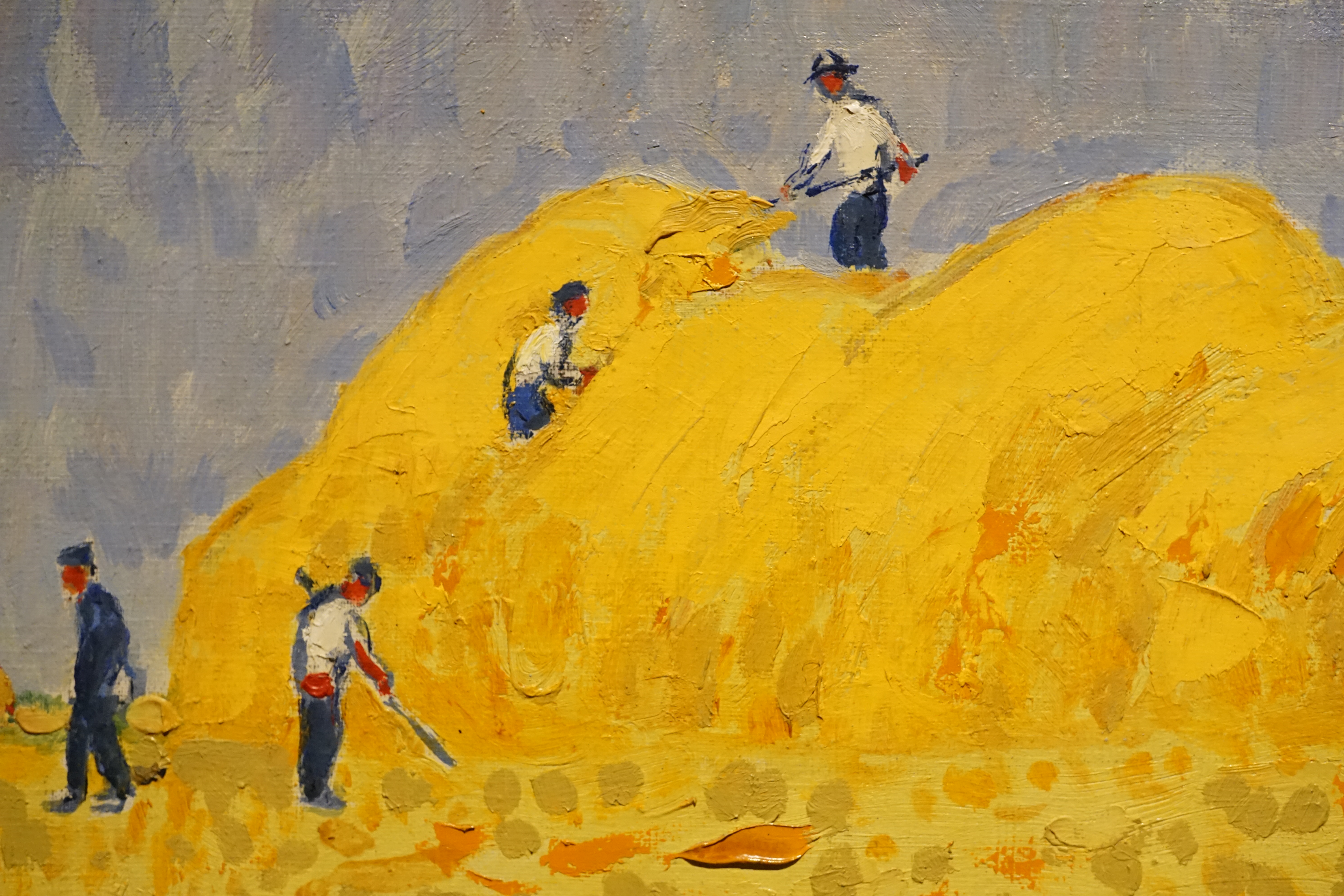 Haystacks or Les Meules by Kees Van Dongen, Dutch active in France dated 1904 to 1905 image 2