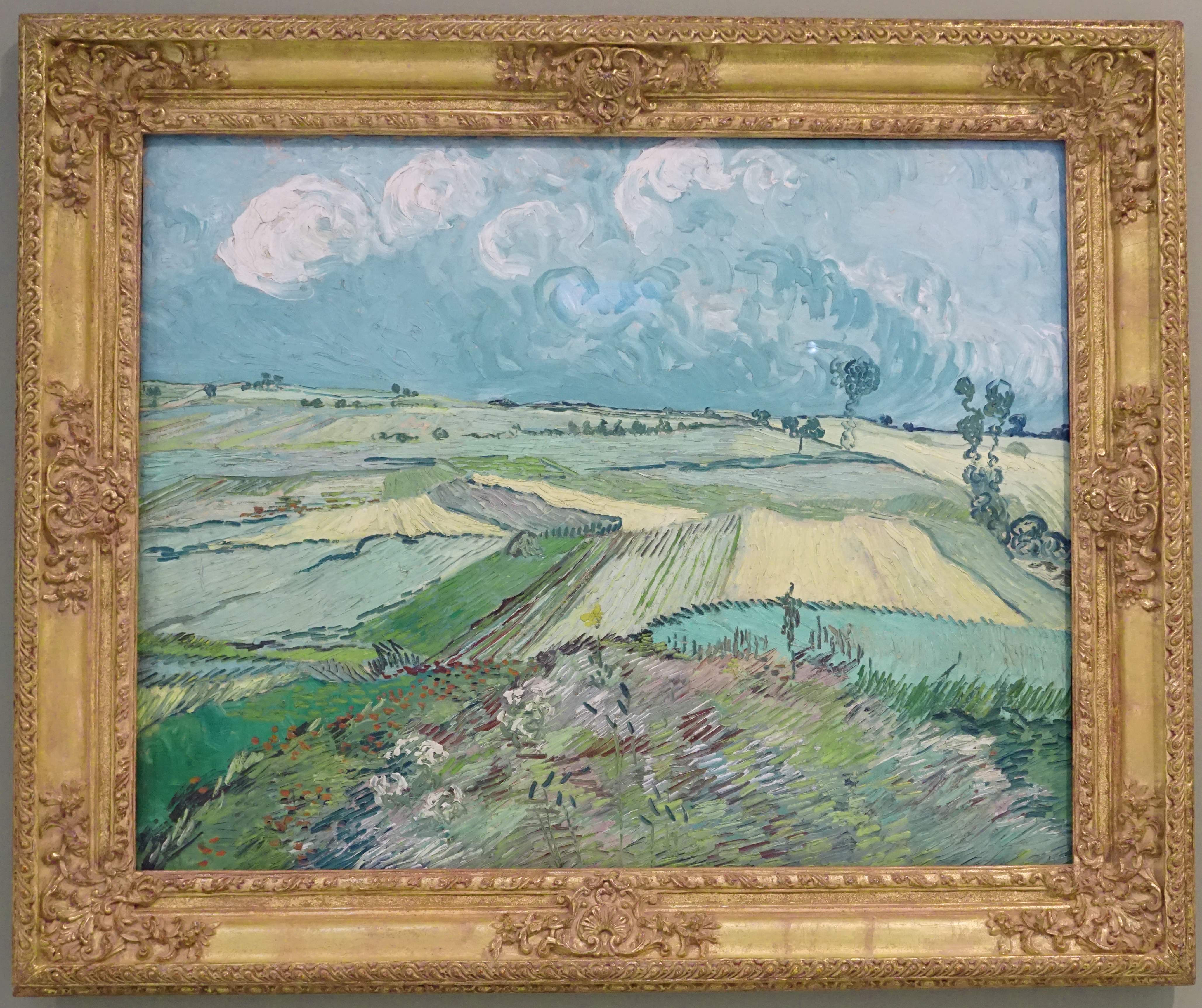 Wheat Fields after the Rain by Vincent van Gogh dated 1890 image 1